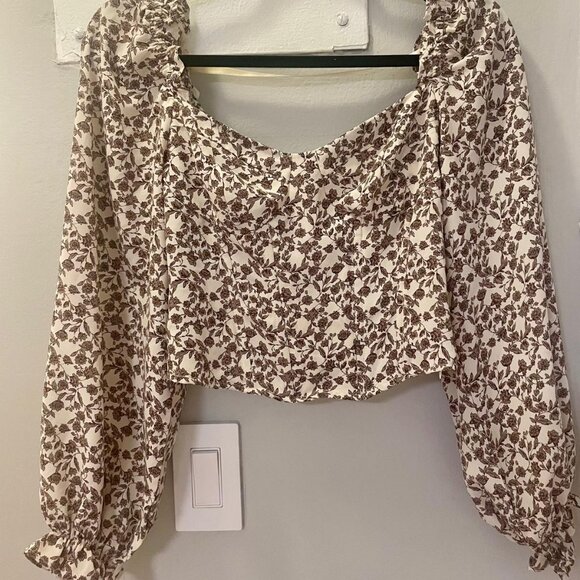 ASTR The Label Floral Dainty Corset Top Size S - Picture 1 of 5